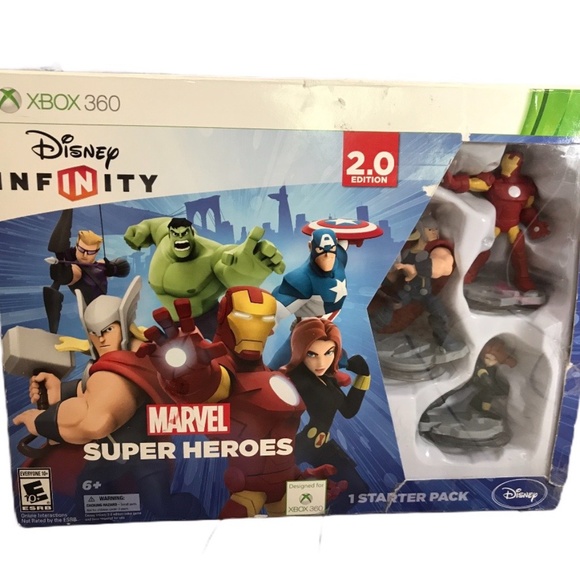 Disney Infinity Marvel Super Heroes Xbox 360 - Picture 1 of 13